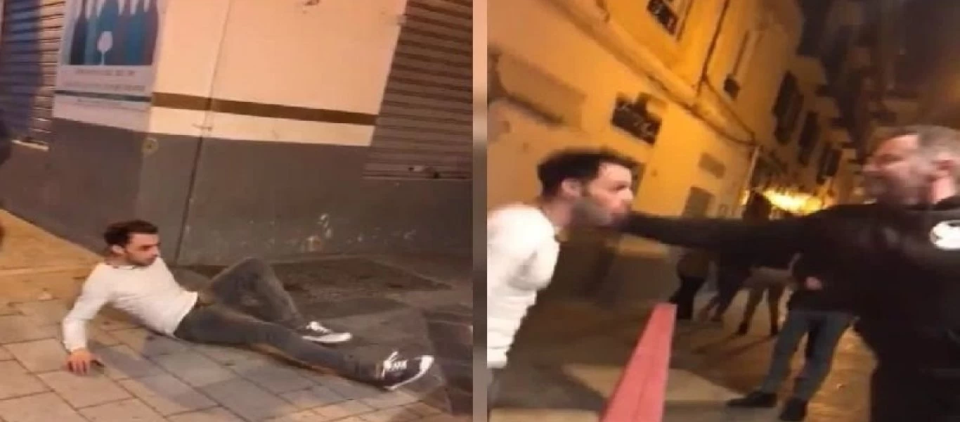 Όταν ο πορτιέρης σε μπαρ ρίχνει ξερό με ασύλληπτο χαστούκι τύπο που τον ενοχλούσε (βίντεο)